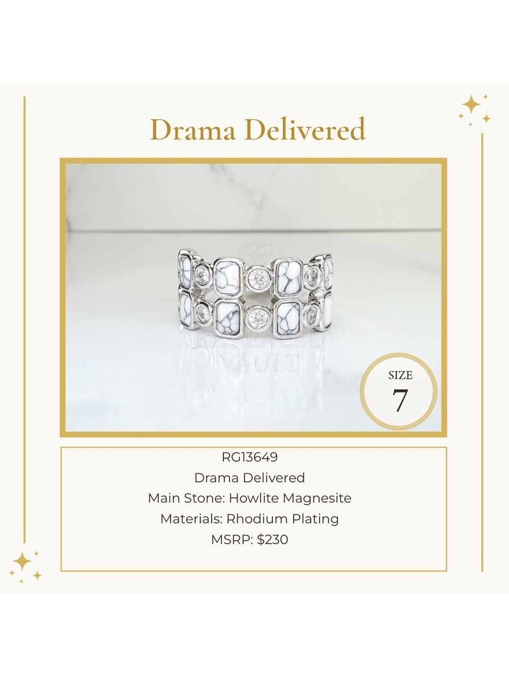 Drama Delivered - Size 7 - OG